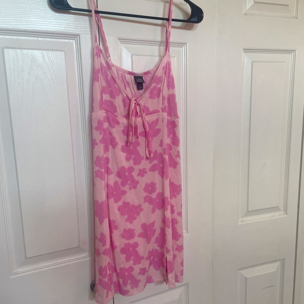 Wild Fable Pink Floral Summer Mini Dress